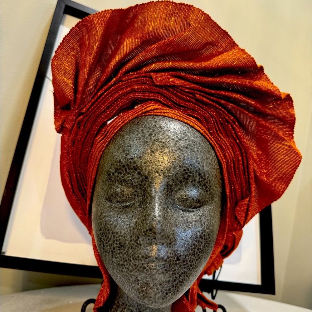 African Gele Headtie - modern shape, Easy to wear - Colors available!